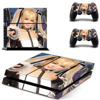 Dead or Alive 6 PS4 Skin Sticker Decal For PlayStation 4 Console and 2 Controller PS4 Skins Sticker 