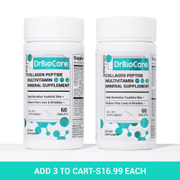 <hdl575>【Classic】DrBioCare Collagen + Multivitamin Complex – With Vitamin D3 Vitamin C Probiotics Vi