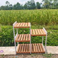 Mejikom Rak Galon Dispenser Lima Susun Dengan Desain Minimalis Dan Fungsi Multifungsi