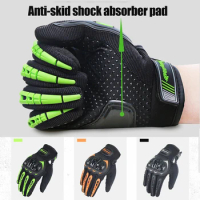 Motorcycle Gloves Protective Touchscreen Motorbike Motocross Cycling Biker Gloves for Honda Dio Zx Ruckus Super Cub 110 Dio34