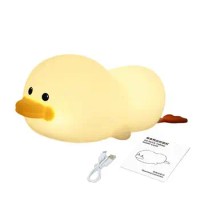 Table Lamp For Children USB Charging Night Lights Duck Lamp With Timer For KidsBedroom Living Room Hallway Study Room