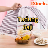 Tudung saji Kitchen Foldable Food Cover Net Lace Cover Food Tent Dish Cover Portable Fly Cover