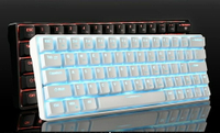 數字鍵盤    便攜式64鍵小型機械鍵盤 青軸紅軸茶軸電競游戲有線筆記本  mks  瑪麗蘇