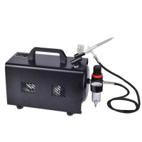 【PowerFalcon】模型噴筆專用空壓機(1/6HP 110V 浩盛氣動 AS18TB 模型噴漆)
