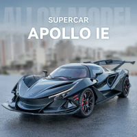 1:24 Apollo IE Intensa Emozione Alloy Car Diecasts &amp; Toy Vehicles Car Model Sound and light Pull back Car Toys For Gifts