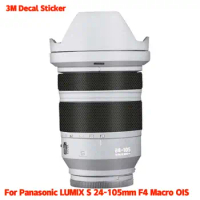 LUMIX S24-105 F4 Macro OIS Anti-Scratch Lens Sticker Protective Film Body Skin For Panasonic LUMIX S 24-105mm F4 Macro OIS