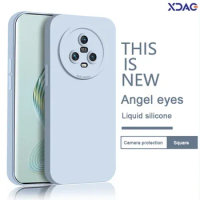 Angel Eyes Phone Case for Honor Magic 5 Pro Lite Soft Matte Solid Color Magic5 5Pro 5Lite 5G Liquid Silicone Protect Cover Funda