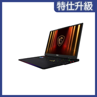 MSI微星 Raider 18 HX AI A2XWIG-026TW電競筆電(U9 285HX/64GD5/4TB/RTX5080/18/120Hz/UHD+/W11H)