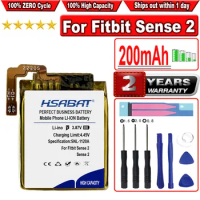 HSABAT 200mAh Battery for Fitbit Sense 2 Smart Sport Watch