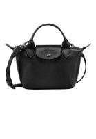 Longchamp LONGCHAMP Le Pliage Extra XS Leather Handbag Black L1500987