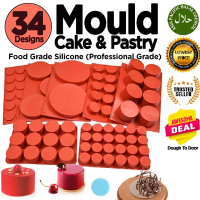 Silicone 6cavity /8cavity /18cavity Silicon Donut mould / Acuan Donat/Hari raya Donut Mould/Hari ray