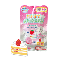 日本NOL-甜點香入浴劑(奶油草莓蛋糕)-1入(沐浴劑/洗澡玩具)