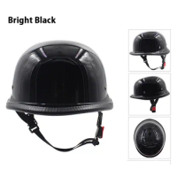 Motorcycle Helmet Size S-XXL Riding Vintage Cruiser Touring Half Helmets Moto Bicycle Scooter Skating Baseball Cap with Goggles