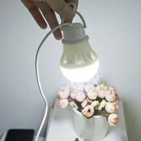 Portable USB LED Lamp Bulb Mini Camping Lantern 5V Hanging Tent Fishing Night Light Book Reading Powerbank Birght Table Light