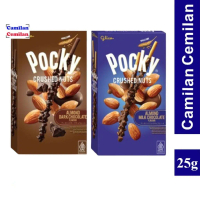 Pocky Crushed Nuts Stick Almond isi 25 gr