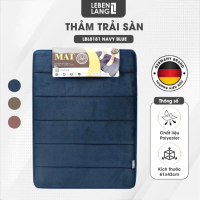 【Đang hot】 【Deal hot]】 Thảm chùi chân Lebenlang LBL8181 thấm hút nước đế cao su chống trơn trượt phò