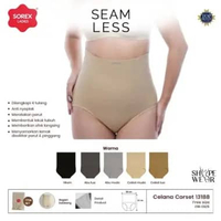 Sorex Corset Shapewear Korset Celana Highwaist 13188 Semua Ukuran Cream