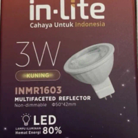 INLITE LED 3watt MR16 220volt 6500k 3000k INMR1603 3watt