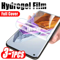 1-3 PCS Gel Film For Xiaomi Mi 11 Pro Ultra Lite 12 12X Screen Hydrogel Film M 22 32 Safety Soft Film For Mi11Pro Mi11Lite Mi11