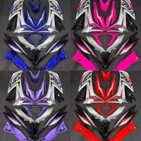 COVERSET RSX150 MX KING SILVER BLUE , PINK , UNGU , MERAH SIAP TAMPAL TITAN MX VIETNAM 2024