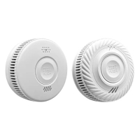 LXAF WiFi Smoke Alarm Detectors Smoke 2.4GHz Connection for HomeSecurity