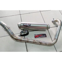 knalpot Black Devil GT spark Titan Ninja 250SL ninja RR mono