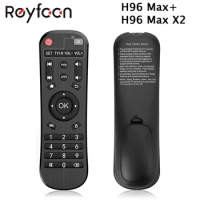 Genuine Remote Control for H96 MAX PLUS RK3328 and H96 MAX X2 S905X2 Adroid TV Box IR Remote Controller for H96 MAX set top box