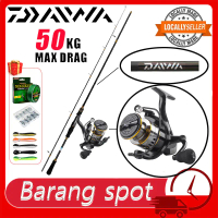 DAIWA Reel DAIWA Rod Fishing Rod And Reel joran ultrabender 1 Set bc Spinning Rod Casting Set 10kg H