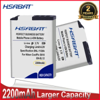 HSABAT 0 Cycle Battery for Nikon CoolPix S610 S610c S620 S630 S710 S1000pj P300 P310 P330 S6200 S6300 S9400 S9500 Accumulator