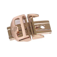 PCAVO For IWC strap buckle 316L stainless steel folding buckle 18mm Watch Buckle