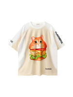 เสื้อยืดผู้หญิง รุ่น DOLLAR T-SHIRT สีครีม