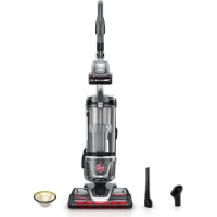 WindTunnel All-Terrain Dual Brush Roll Bagless Upright Vacuum Cleaner Machine, for Carpet and Hard Floor