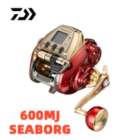 DAIWA SEABORG 600MJ Fishing Reel Saltwater Electric Jigging Trolling Reel Max Drag 28kg Gear Ratio 3.6:1
