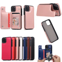 2800pcs/lot Luxury Magnetic button With Credit Card Leather Cover Case For iphone 15 pro max 15 plus For iphone 14 Pro Max