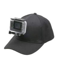 Adjustable Canvas Sun Hat Cap for Gopro Hero 10 9 8 7 6 5 4 SJCAM SJ7000 SJ6000 M20 Eken H9 H9R H8 Pro Yi 4K Sport Action Camera