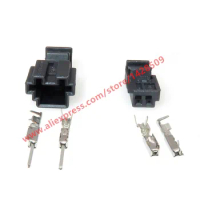 20 Sets 2 Pin Auto Door Light Socket Audio Tweeter Plug For BMW 9-968554-1 3-1452577-1