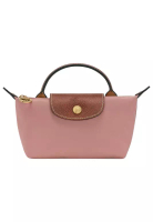 Longchamp Longchamp Le Pliage Original Pouch With Handle Pink Tea