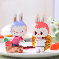 Pop Mart Labubu Elf Dessert Series Blind Box Mystery Box Toys Doll Cute Anime Figure Desktop Ornaments Collection Gift