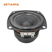 SOTAMIA 1Pcs 3 Inch Full Range Speaker 4 Ohm 10W Audio Portable Speaker Hifi Sound Music Home Theater Loudspeaker Bookshelf