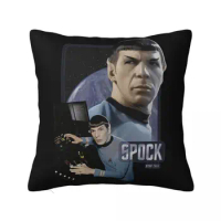 Star-Trek Spock Tv Show Pillowcase Cushion Zipper Pillowcase Pillowcase Anime Pillowcase Customizable
