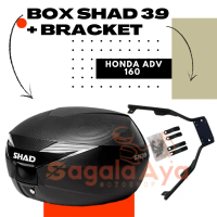 Promo Paket Box SHAD 39 SH 39 dan Bracket SHAD HONDA ADV 160