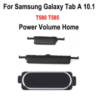 Power Volume Button For Samsung Galaxy Tab A 10.1 T580 T585 Home Menu Button On Off Side Key White Black