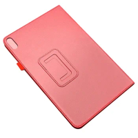 PU Case for Lenovo Tab P11 Pro 11.5 Inch Tablet TB-J706F Protection Case Tablet Stand for Watching Movies(Red)