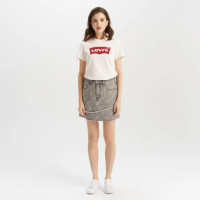 【LEVIS】女款 牛仔裙 牛仔短裙 滿版LOGO設計 人氣新品 003W3-0000