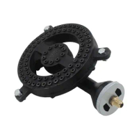 parts cast iron propane burner head with cast iron fitting orifice For Clay pot stove Gas stove cast iron propane burner