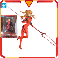 In stock SEGA Original NEON GENESIS EVANGELION Anime Figure Asuka Langley Soryu Lance of Longinus Action Figure Toys
