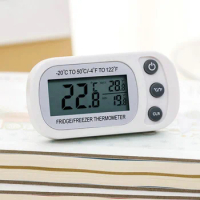 Waterproof Magnetic Refrigeration Gauge Hanging Fridge Temperature Meter Kitchen Tool Freezer Thermometer