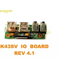Original for ASUS K43SV USB board Audio board K43SV IO BOARD REV 4.1 tested good free shipping