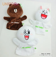 【UNIPRO】LINE 公仔 娃娃 兔兔 饅頭人 熊大 手指娃娃 手玩偶 手偶