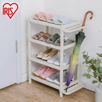 愛麗思IRIS多層簡易鞋架傘收納架塑料組裝鞋架子雜物整理架愛麗絲